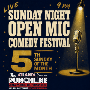 5th Sunday Of The Month Open Mic Comedy Festival