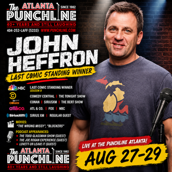 John Heffron: NETFLIX, LAST COMIC STANDING WINNER